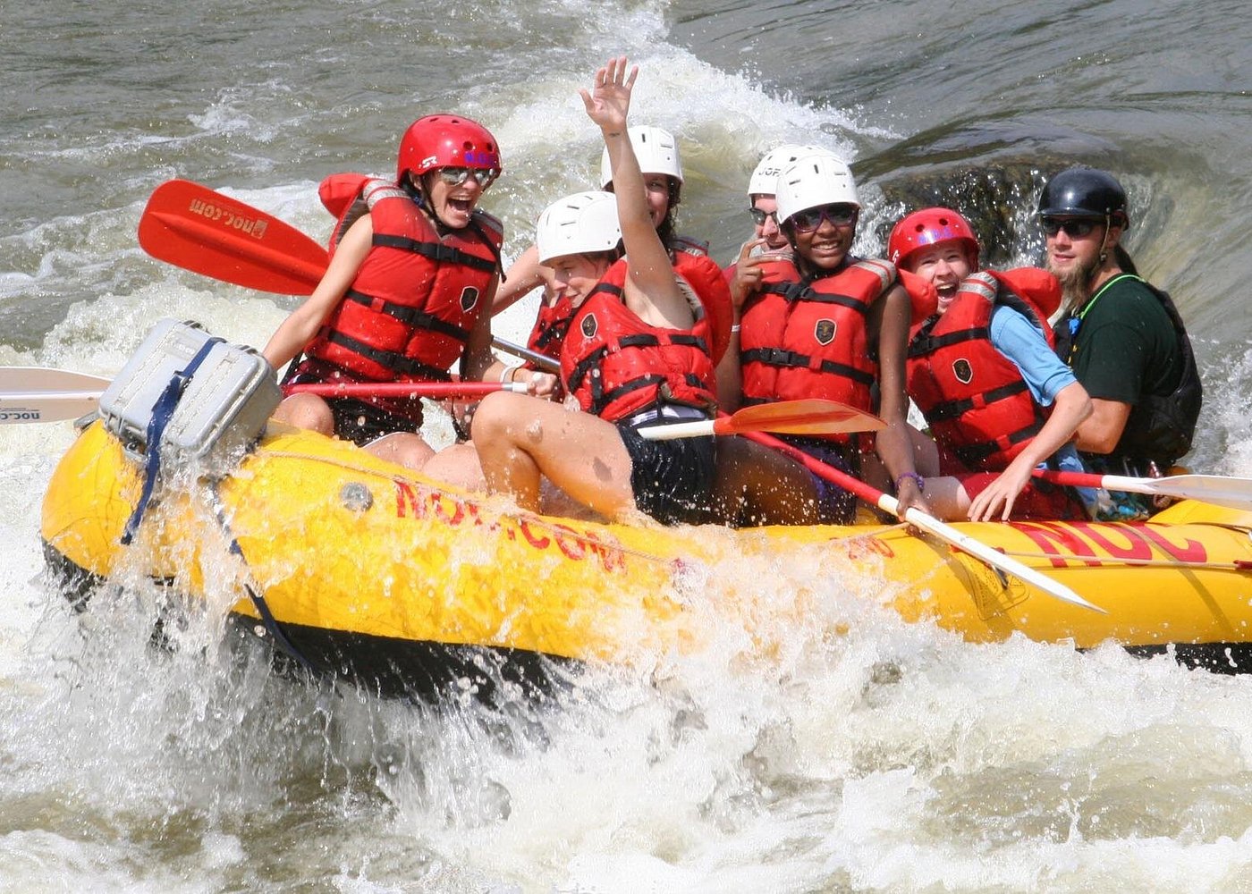 French Broad Whitewater Rafting near Asheville, North Carolina