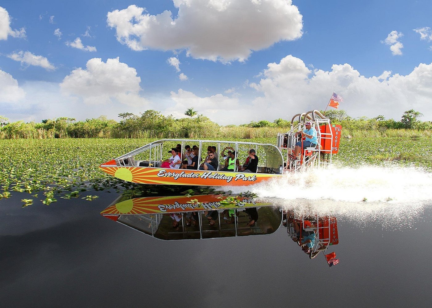 From Miami: Everglades Airboat, Wildlife Show, and Roundtrip Bus