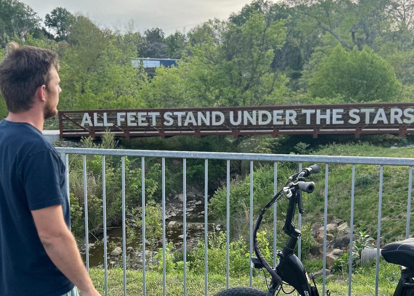 Guided Asheville E-bike Tour of River Arts, Mountains and Murals