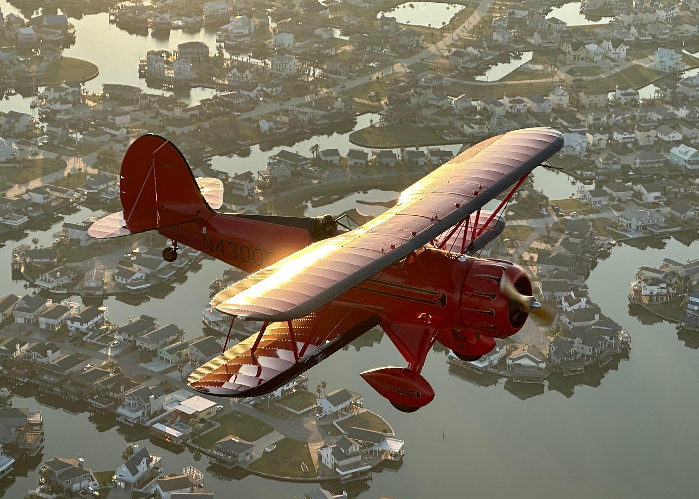 West End Tour, Open Cockpit Biplane Ride