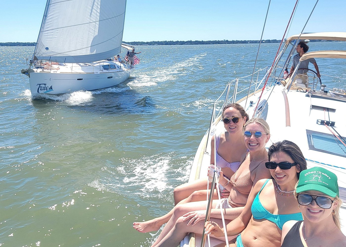 Private Morning Sailing/Dolphin & History Tours on Mystique